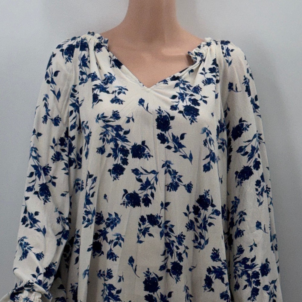 Old Navy XXL Blouse Cottagecore Boho Coastal Breezy Romantic Feminine
